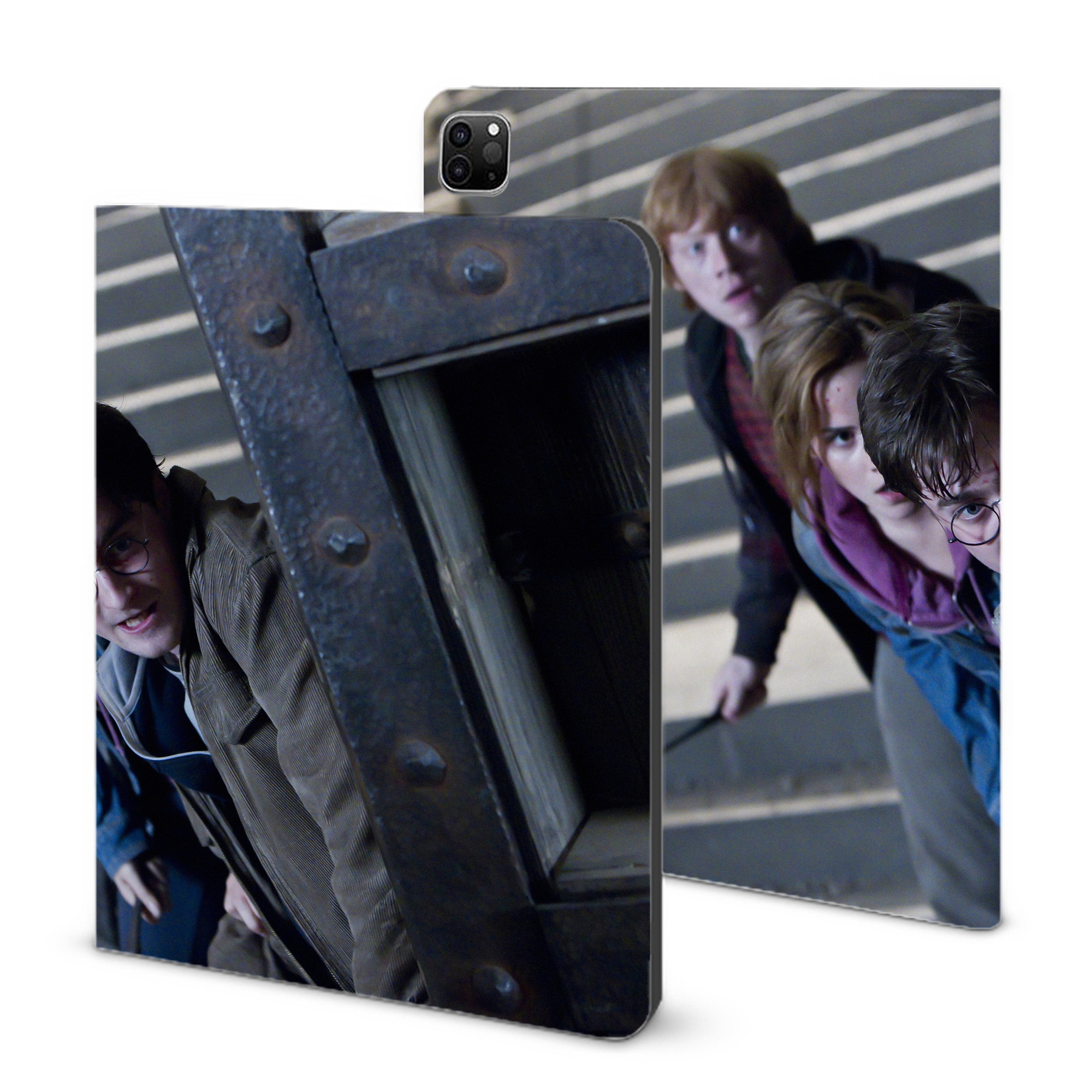 （画像用） Harry Potter ハリー・ポッターシリーズ IPad ケース ブック型 PUレザー TPU 耐衝撃 軽量 薄型 ペン収納なし 全面保護 IPad 各モデル対応